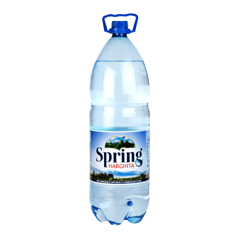 Apa carbogazoasa minerala Spring Harghita, 2.5 l