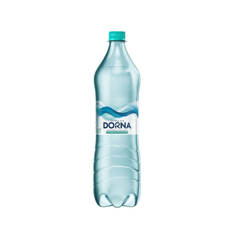 Apa plata minerala naturala Dorna Izvorul Alb, 1 l