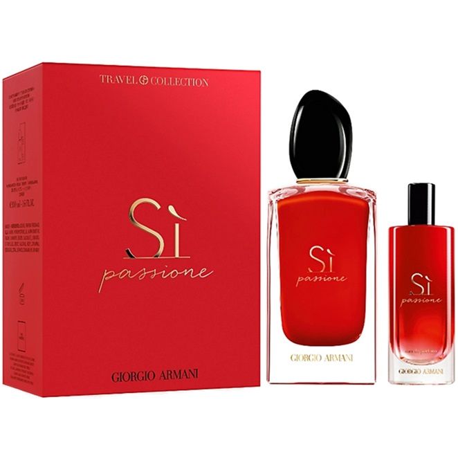Set Apa de Parfum Giorgio Armani Si Passione 50 ml + 15 ml, Femei