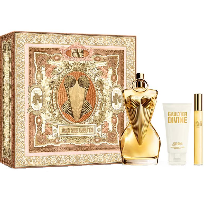 Set Apa de Parfum Jean Paul Gaultier Divine 100 ml + 75 ml Lotiune de corp + 10 ml, Femei