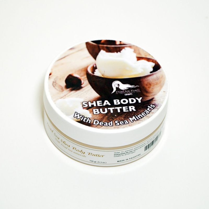 Unt de corp cu unt de Shea si minerale de la Marea Moarta 150 gr, Dead Sea Pearls